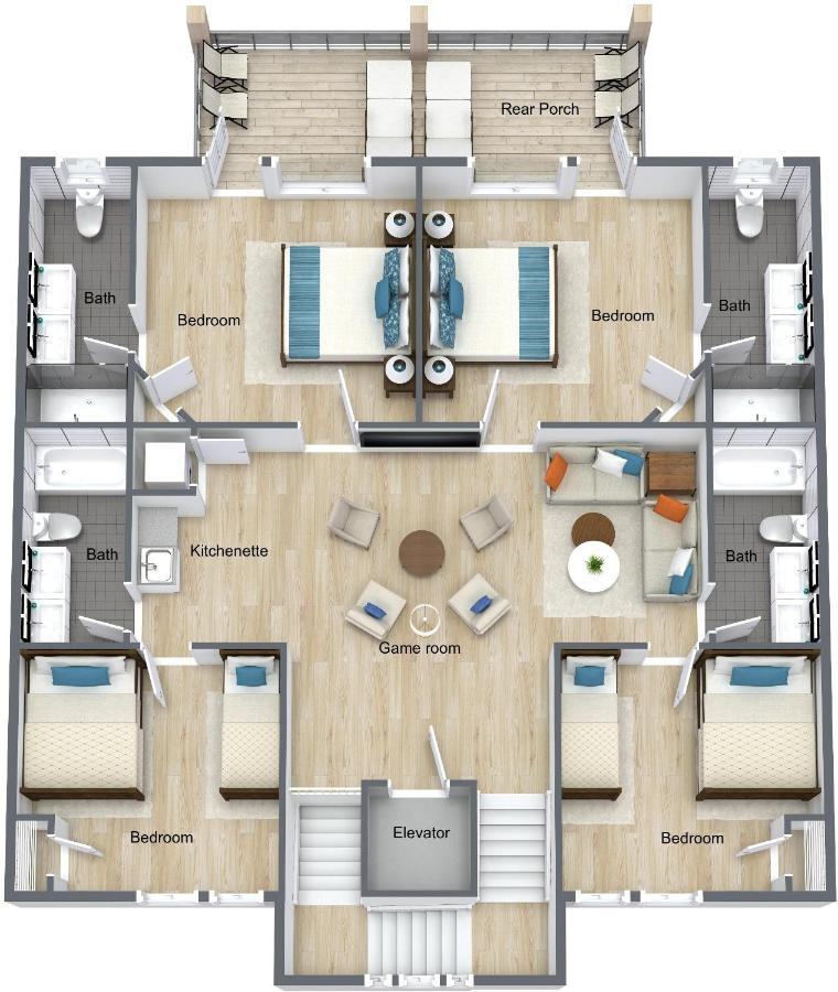 The Pearl Gulf Front W-Prvt Heated Pool, 12 Bdrm -12,5Bath Alvacationrentals Gulf Shores Extérieur photo